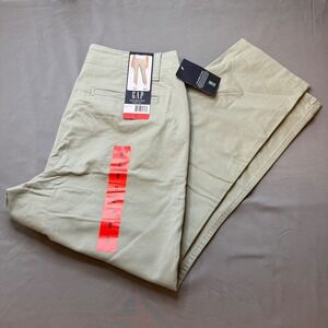 GAP Slim‎ Ankle Pant Womens 8 Green Sage Chino Trousers New